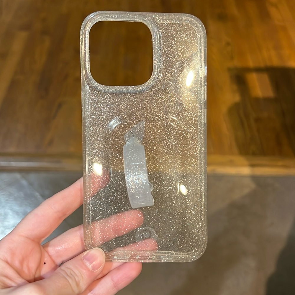 Loopy case - clear sparkle